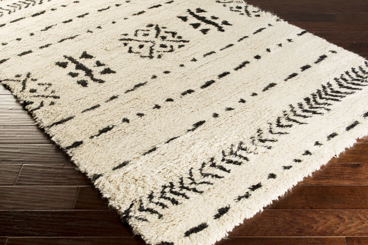 Denali DEN-5000 2' x 3' Handmade Wool Accent Rug