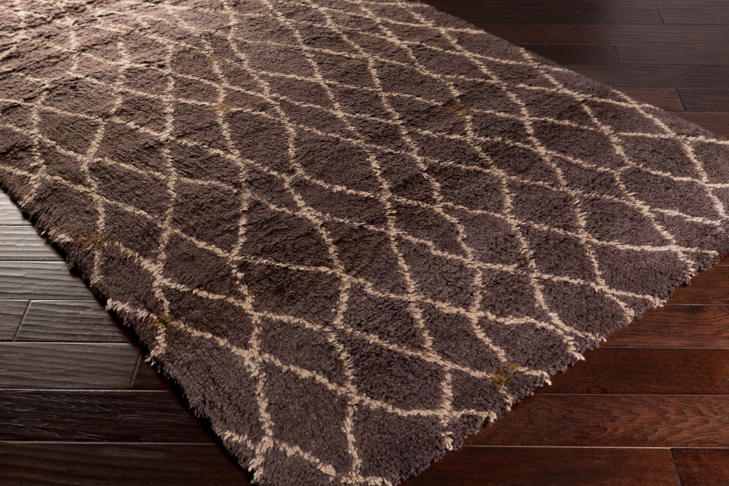 Denali DEN-5005 2' x 3' Handmade Wool Accent Rug