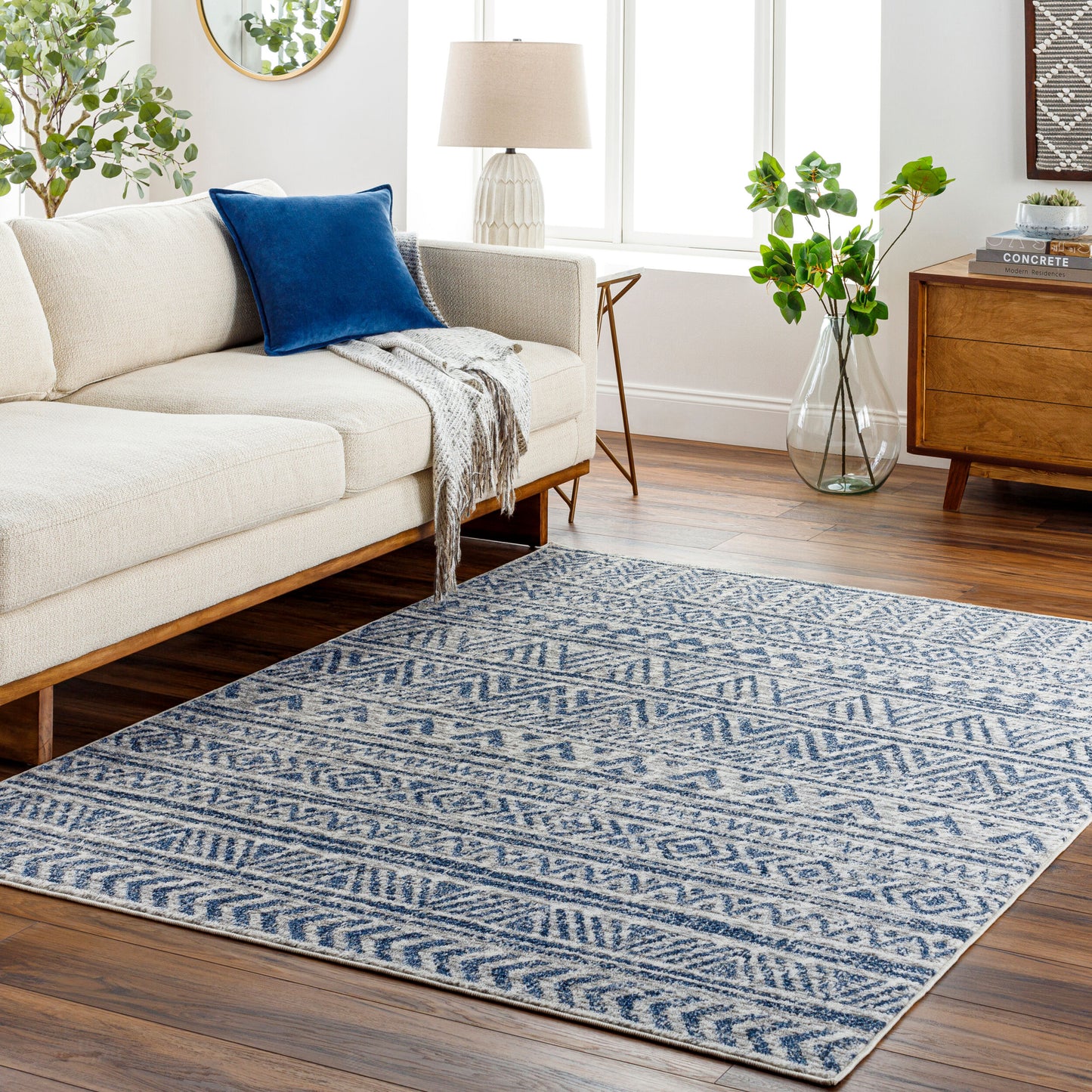 Delphi DEP-2300 5' x 7' Machine Woven Area Rug