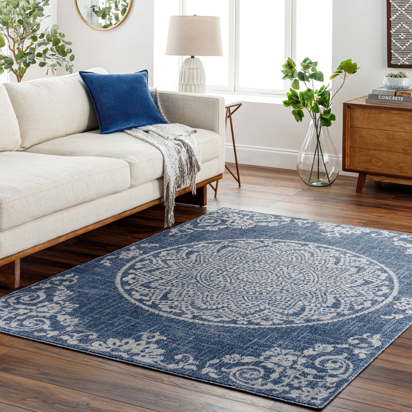 Delphi DEP-2303 6' x 9' Machine Woven Area Rug