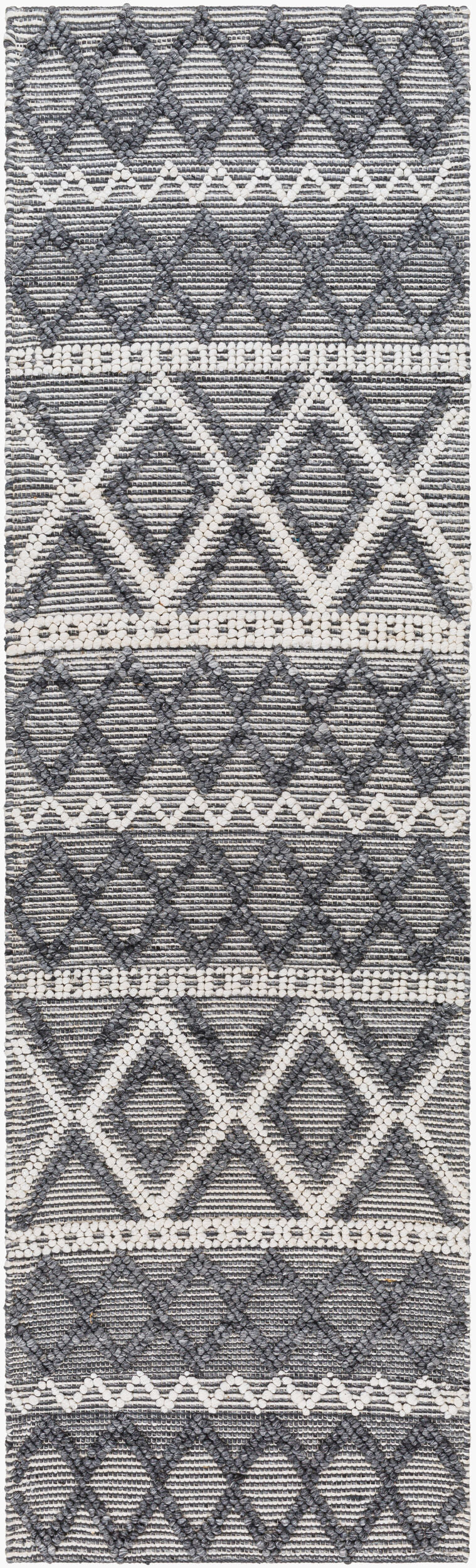 Daffodil DFF-2300 8ft Runner Handmade Recyled Runner Rug