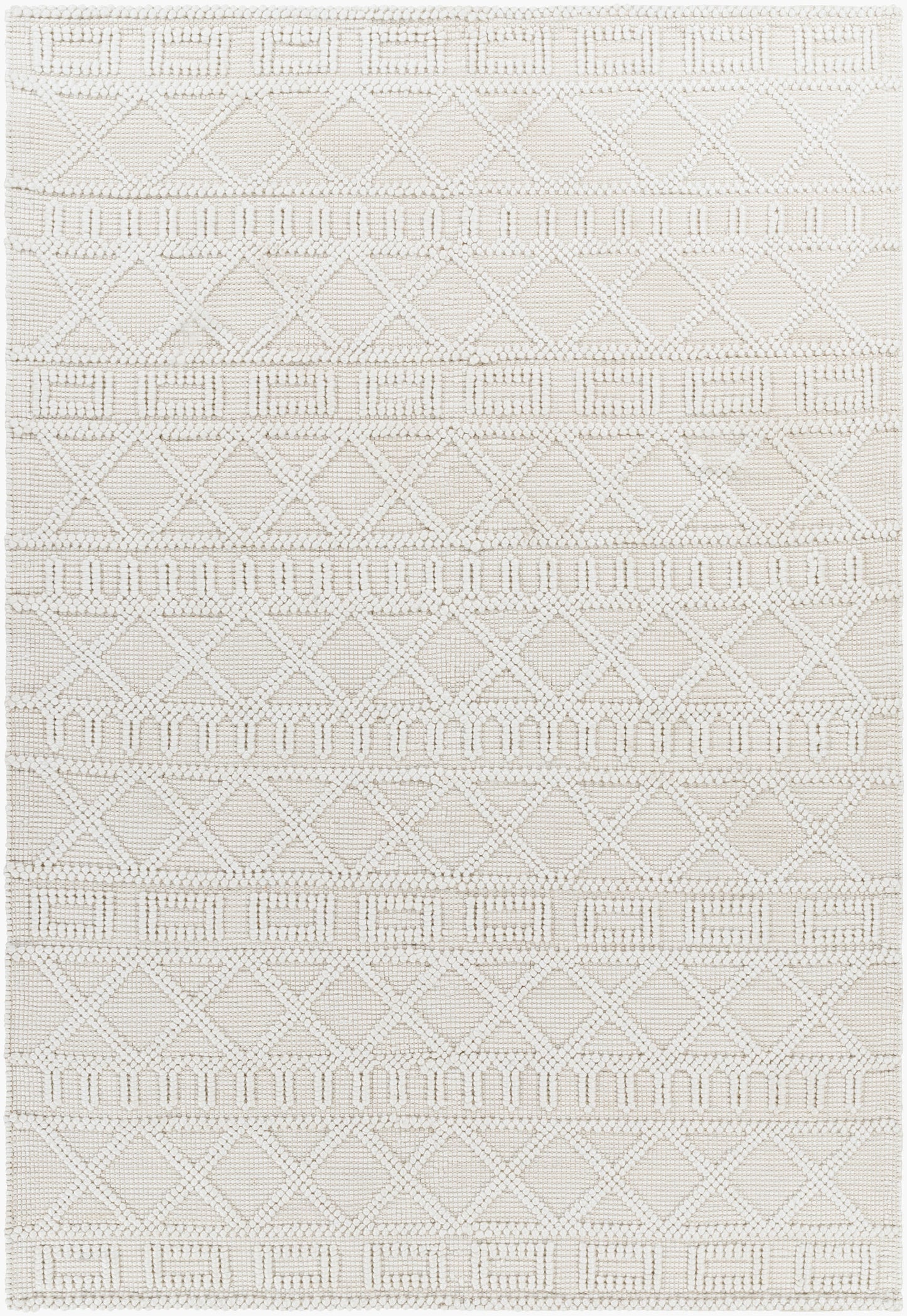 Daffodil DFF-2303 5' x 7' Handmade Recyled Area Rug