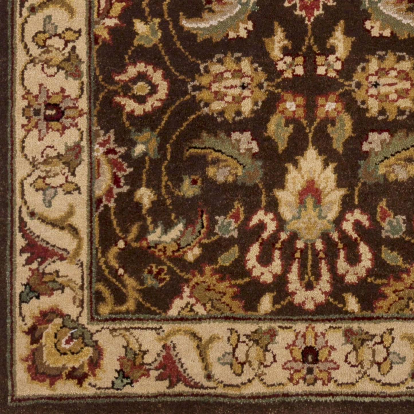 Dinar DIN-1591 8ft Runner Handmade Wool Runner Rug