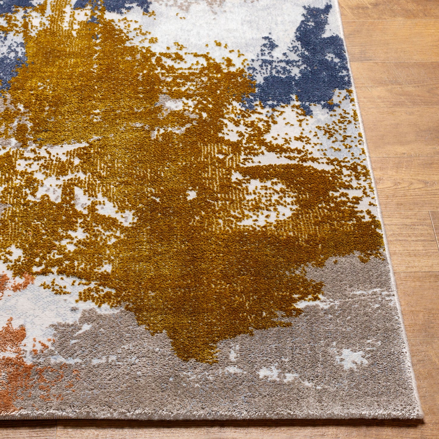 Alfombra decorativa tejida a máquina Delight DLG-2300 de 2' x 4'