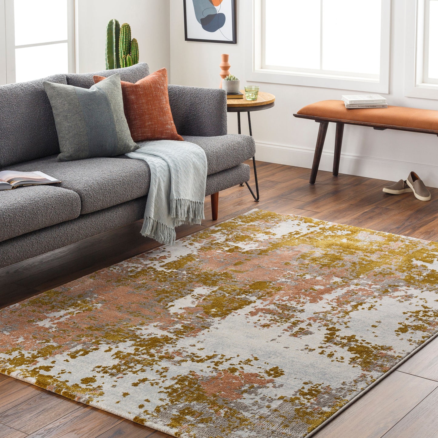 Delight DLG-2304 2' x 4' Machine Woven Accent Rug