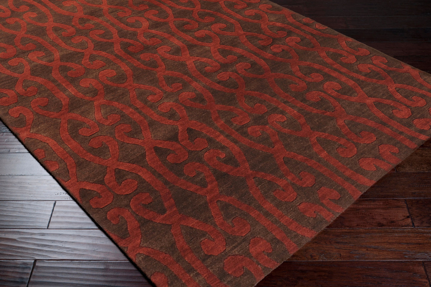 Dimensions DMN-6601 2' x 3' Handmade Wool Accent Rug