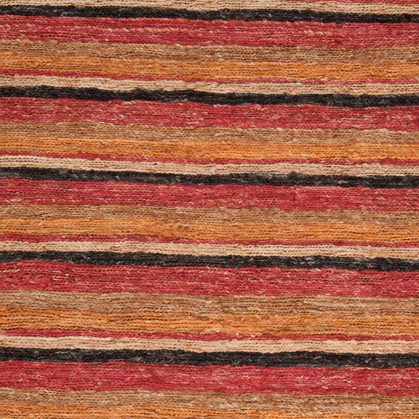 Alfombra decorativa de yute hecha a mano, DOC-1027, de República Dominicana, de 2' x 3'