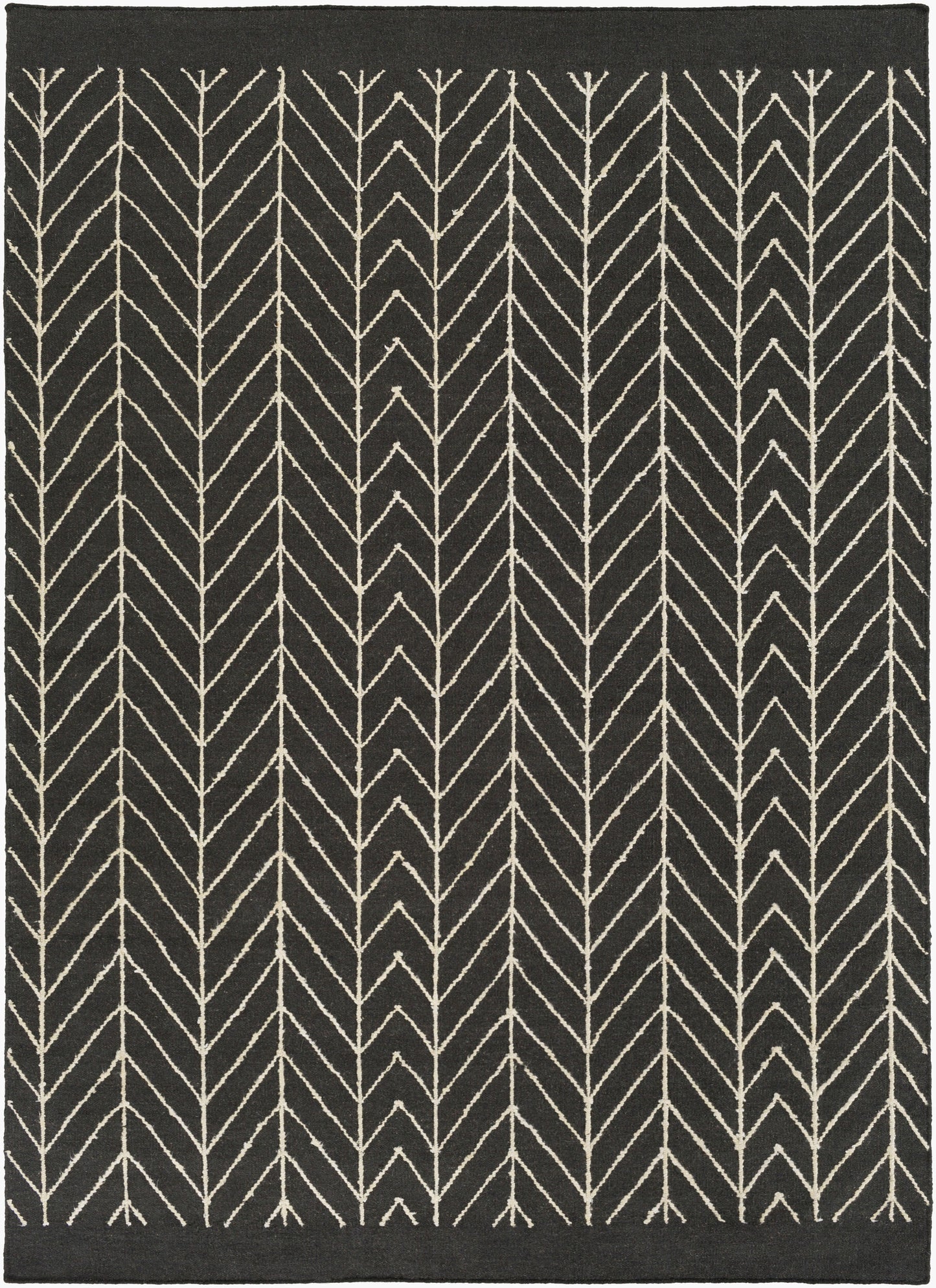 Alfombra de lana hecha a mano Dasher DSH-5000 de 1,52 m x 2,13 m