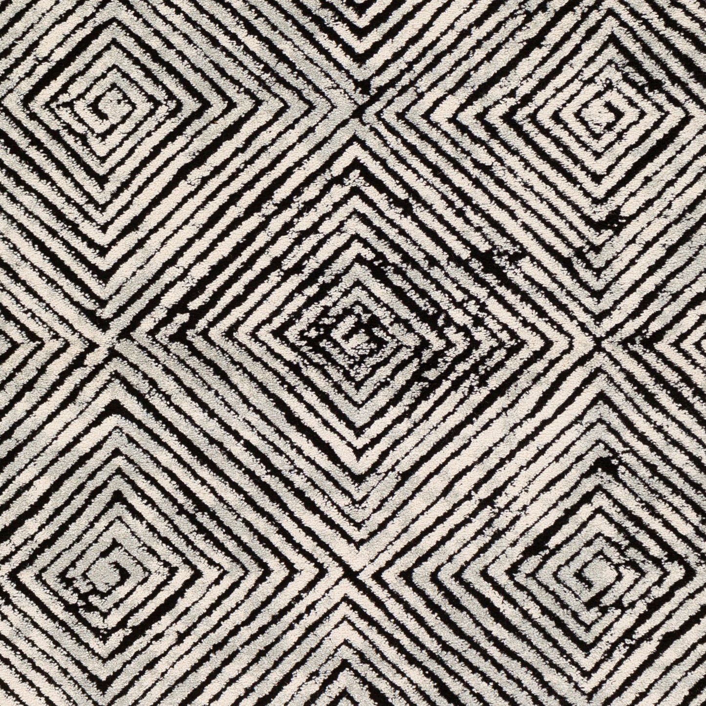 Alfombra decorativa tejida a máquina Dersim DSM-2307 de 2' x 3'