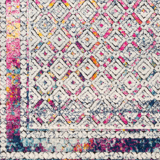 Alfombra decorativa tejida a máquina Dersim DSM-2309 de 2' x 3'