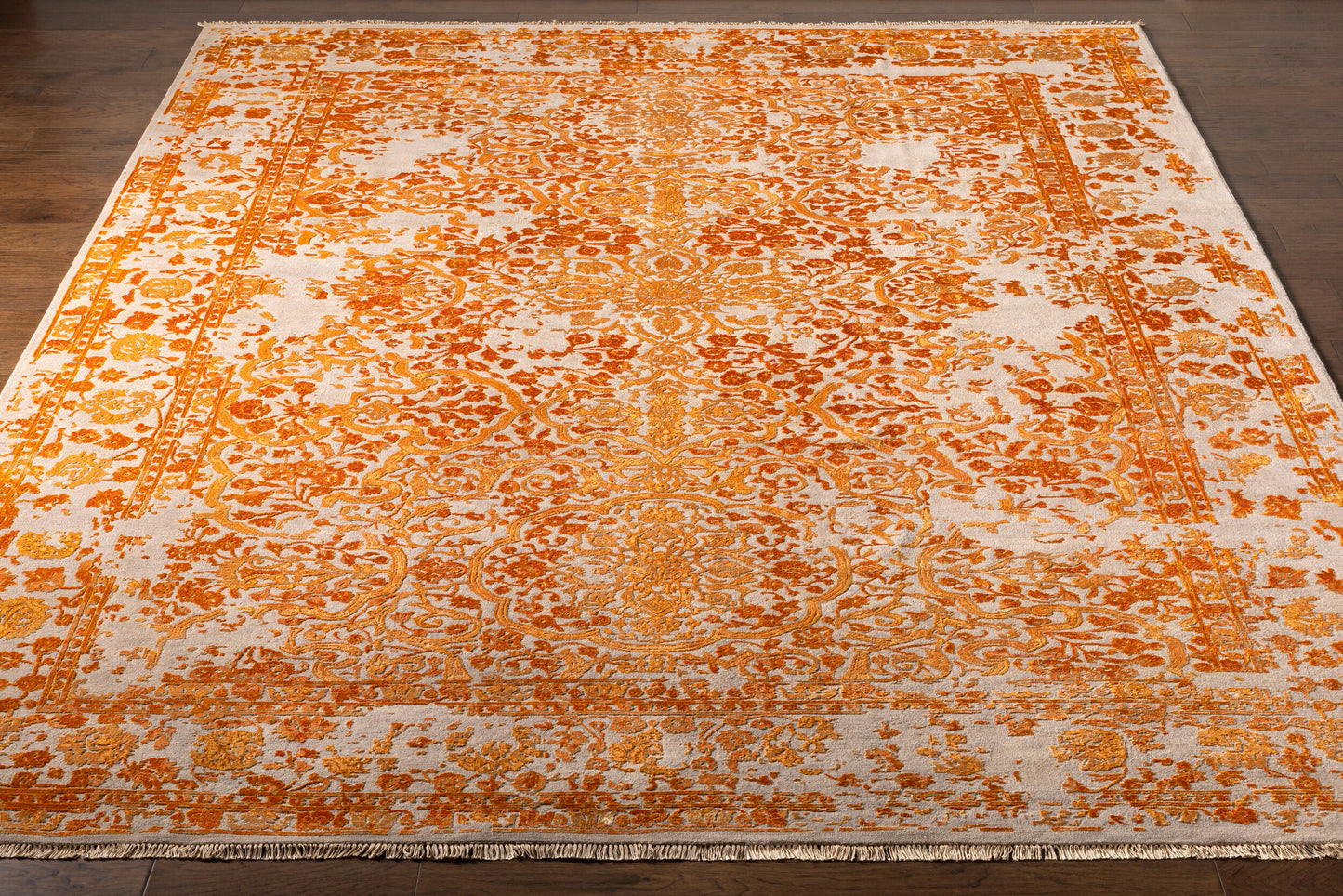 Alfombra Desiree DSR-1000 de 2,7 x 3,6 m, hecha a mano