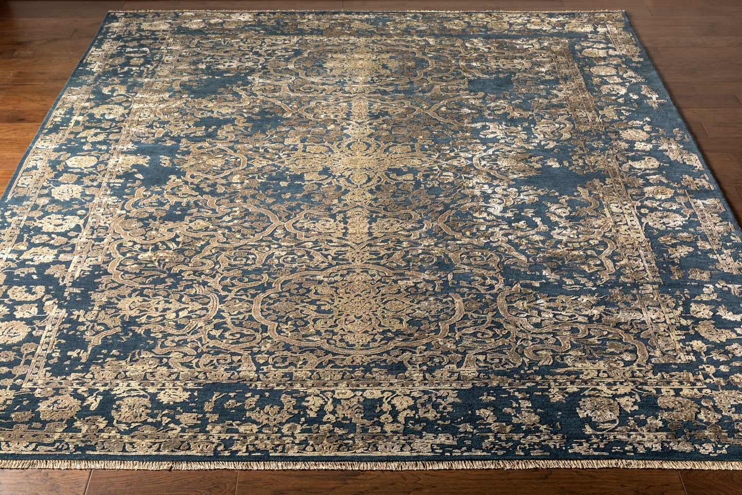 Alfombra Desiree DSR-1001 de 1,83 m x 2,74 m, hecha a mano