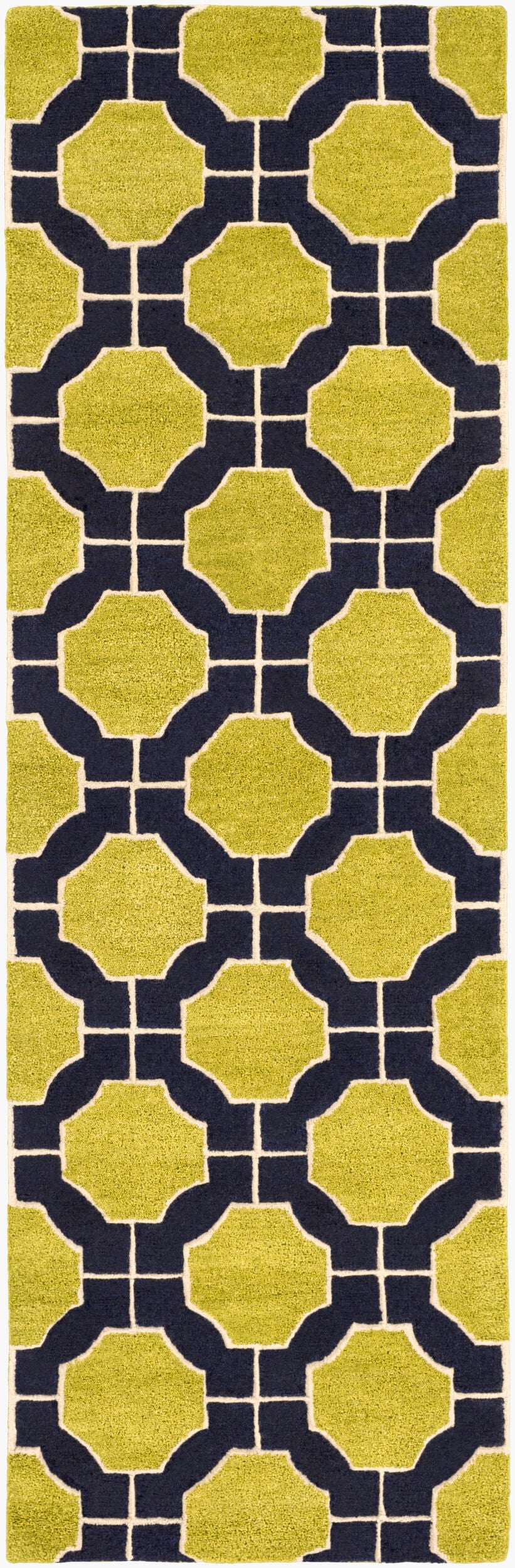 Dream DST-1187 8ft Runner Handmade Wool Runner Rug