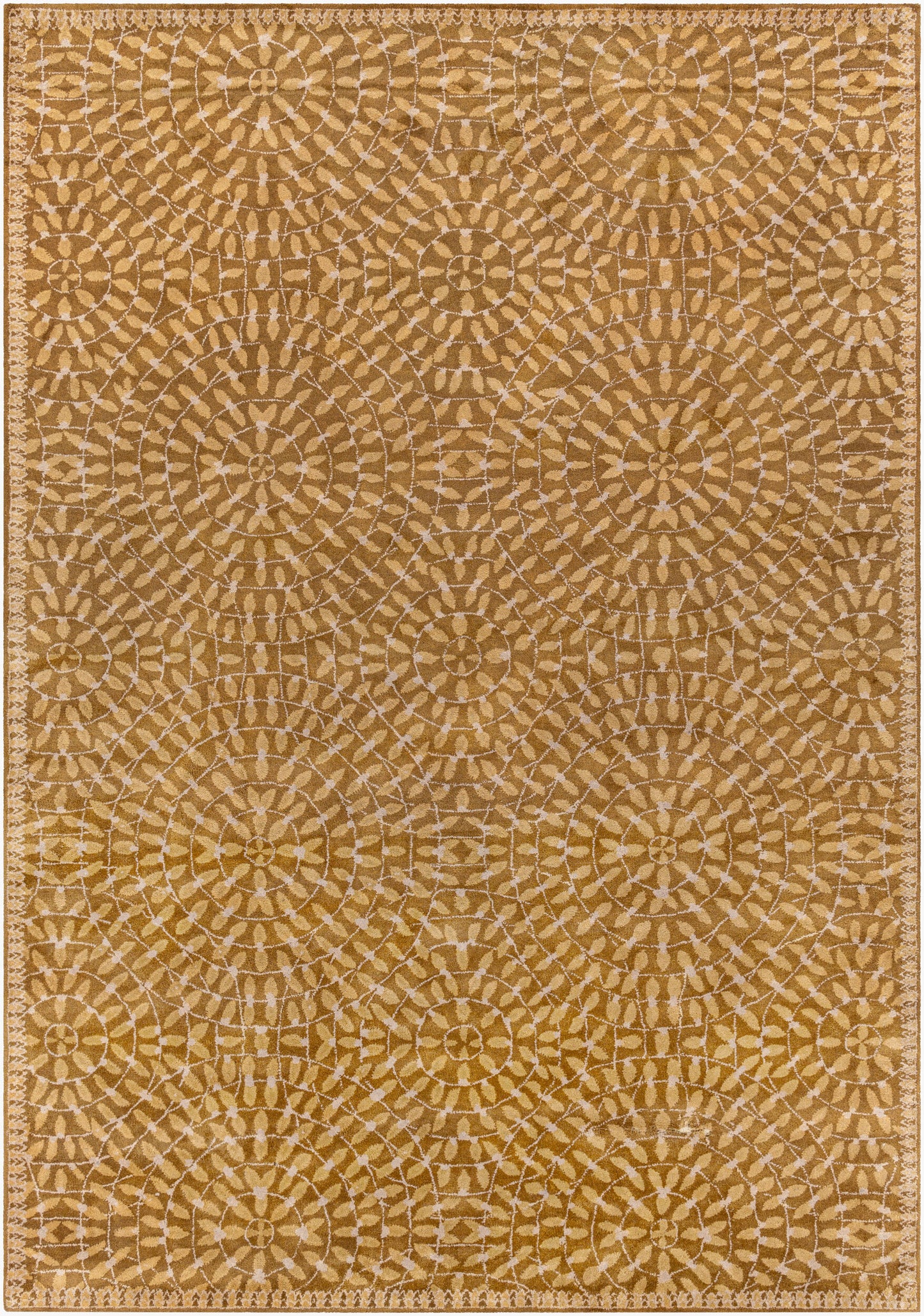 Alfombra de lana hecha a mano Dream DST-342 de 2,7 x 3,6 m