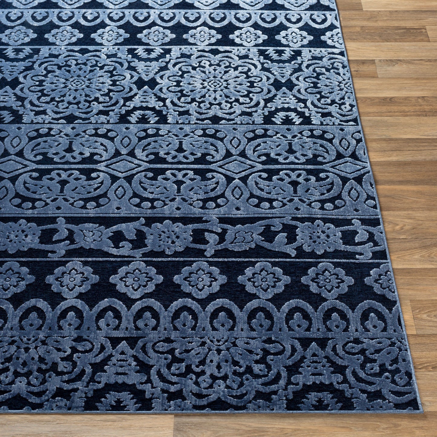 Alfombra decorativa tejida a máquina Dantel DTL-2313 de 2' x 3'