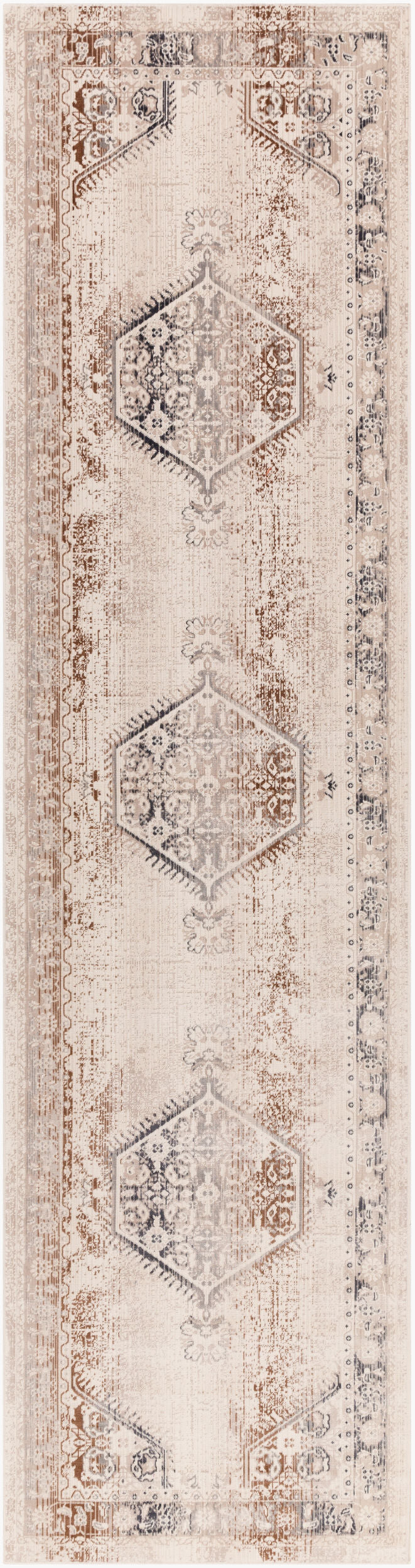 Dublin DUB-2301 10ft Runner Machine Woven Runner Rug