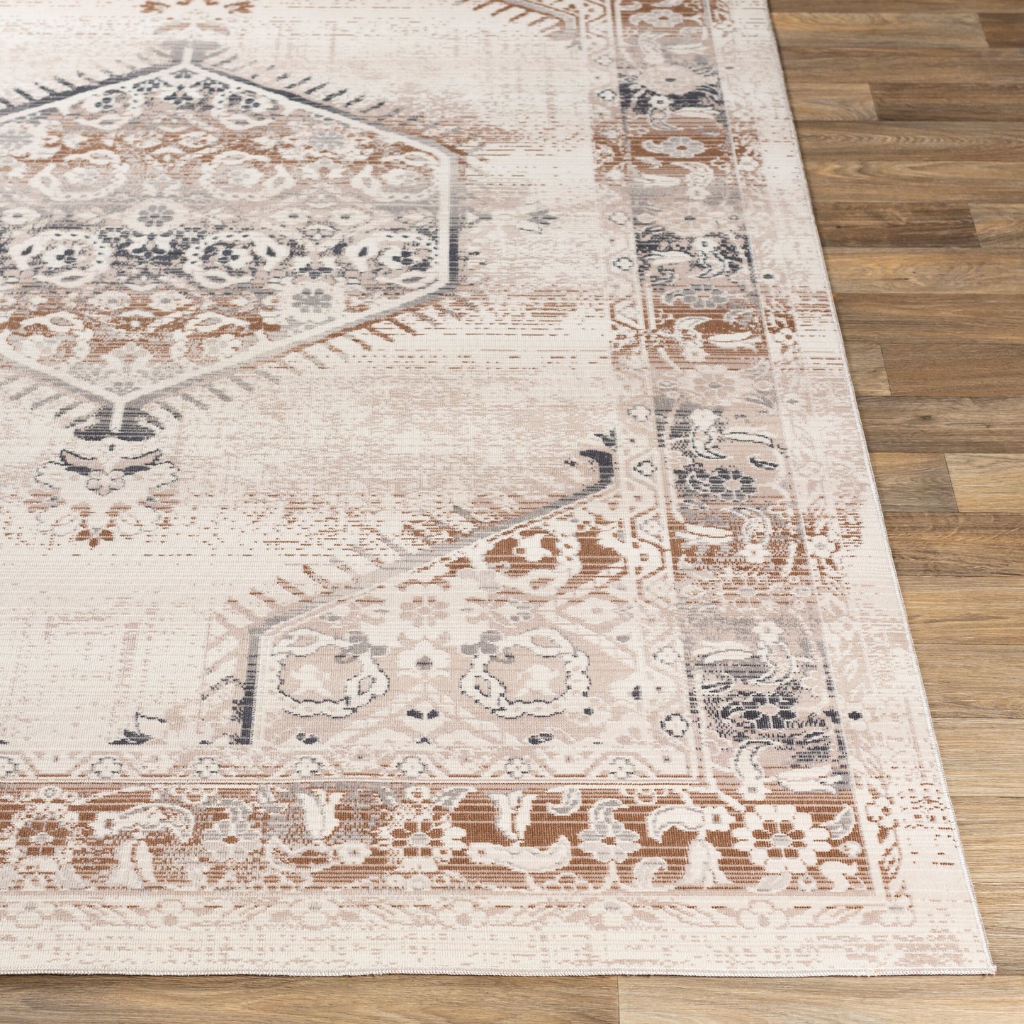 Dublin DUB-2301 10ft Runner Machine Woven Runner Rug