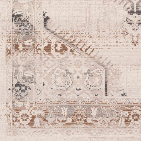 Alfombra decorativa tejida a máquina Dublin DUB-2301 de 90 x 150 cm