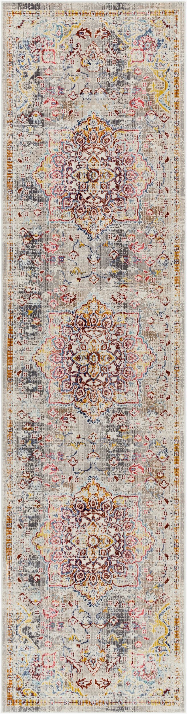 Dublin DUB-2308 10ft Runner Machine Woven Runner Rug