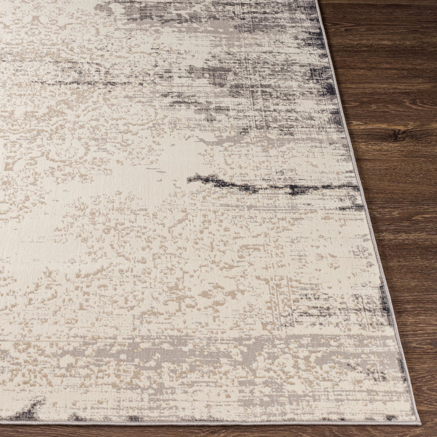 Alfombra decorativa tejida a máquina Dublin DUB-2315 de 2' x 3'