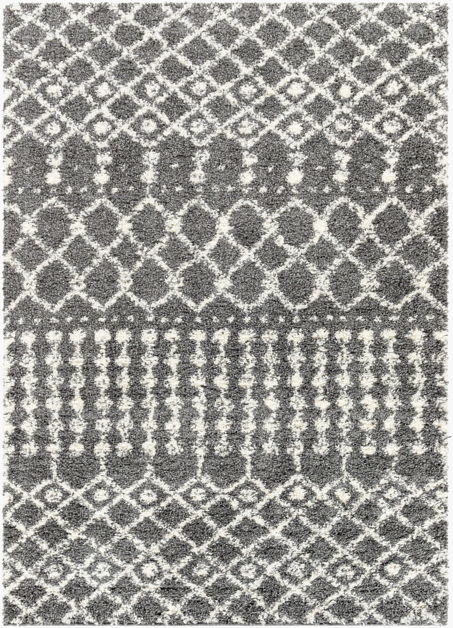 Deluxe Shag DXS-2315 5' x 7' Machine Woven Area Rug