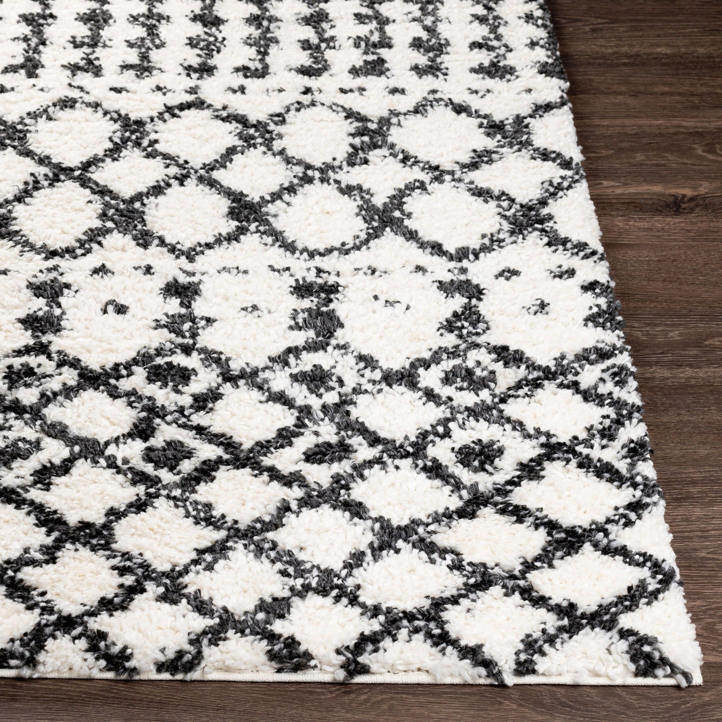 Deluxe Shag DXS-2316 5' x 7' Machine Woven Area Rug
