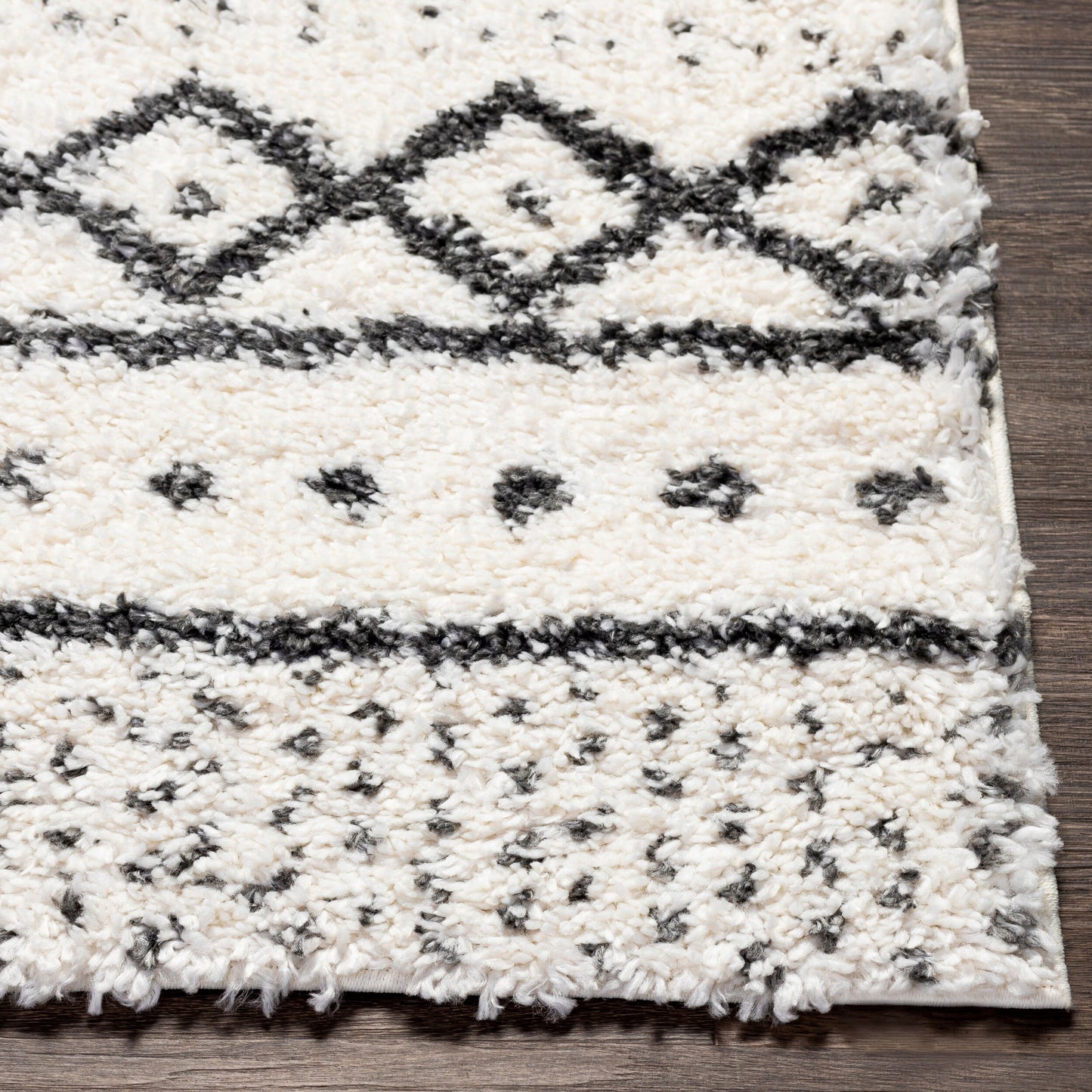 Alfombra tejida a máquina Deluxe Shag DXS-2319 de 1,52 m x 2,13 m