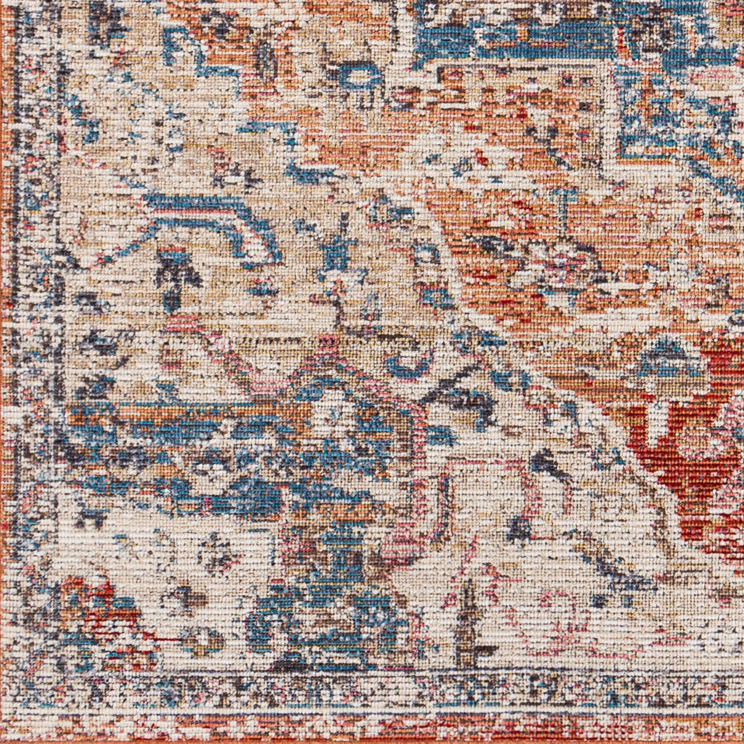 Daytona Beach DYT-2314 7ft Runner Machine Woven Indoor/Outdoor Runner Rug