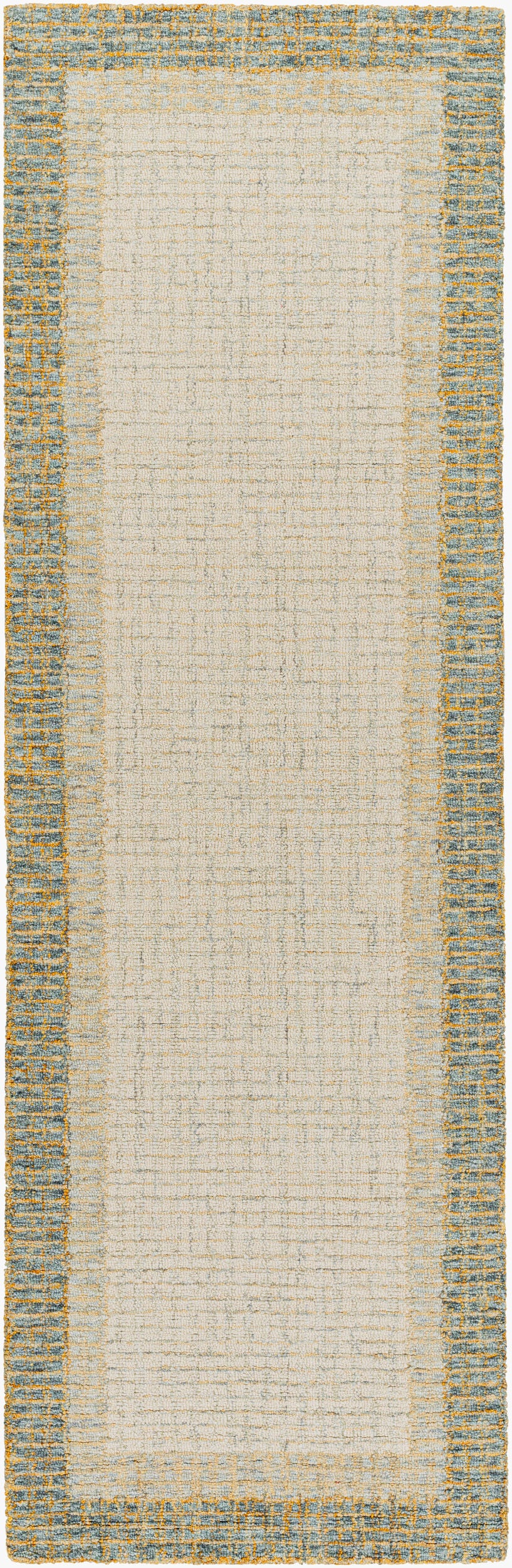 Elena EAE-2301 8ft Runner Handmade Wool Runner Rug