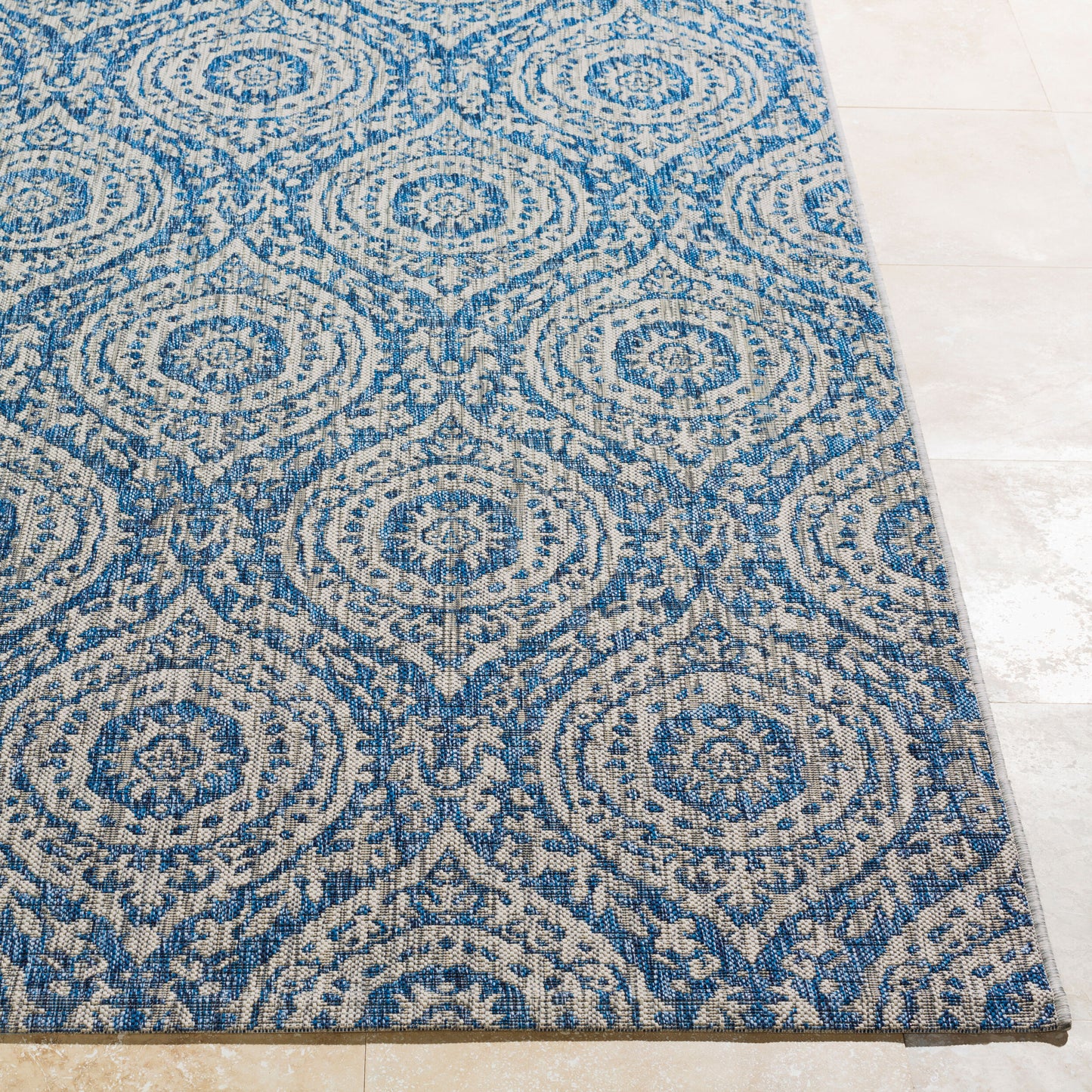 Alfombra tejida a máquina para interiores y exteriores Eagean EAG-2310 de 1,52 m x 2,13 m