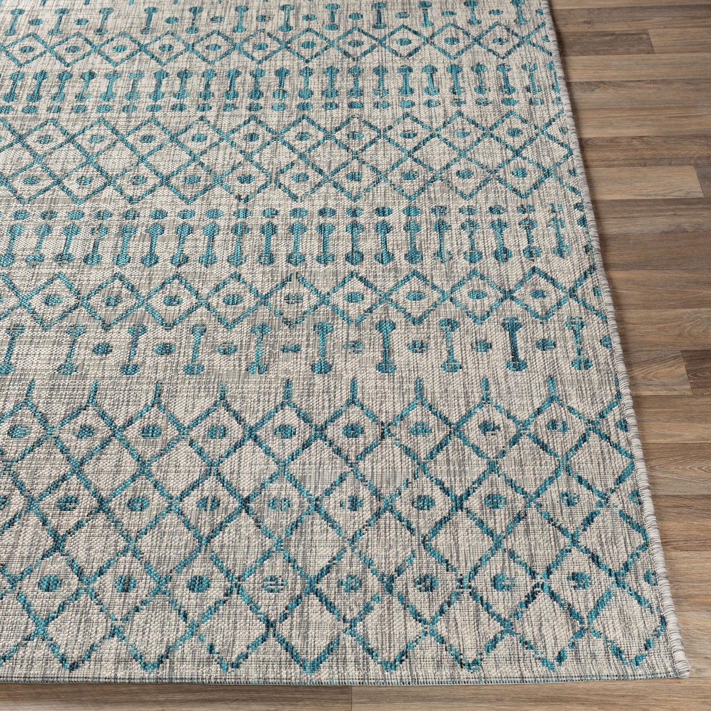 Eagean EAG-2333 2' x 3' Machine Woven Indoor/Outdoor Accent Rug