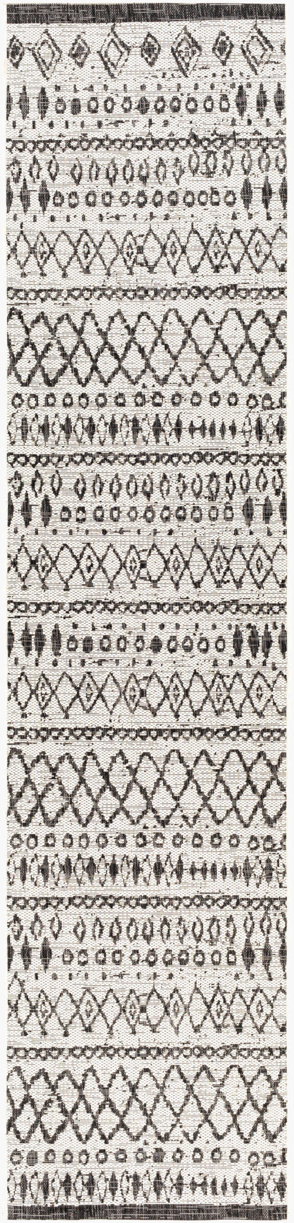 Eagean EAG-2341 10ft Runner Machine Woven Indoor/Outdoor Runner Rug