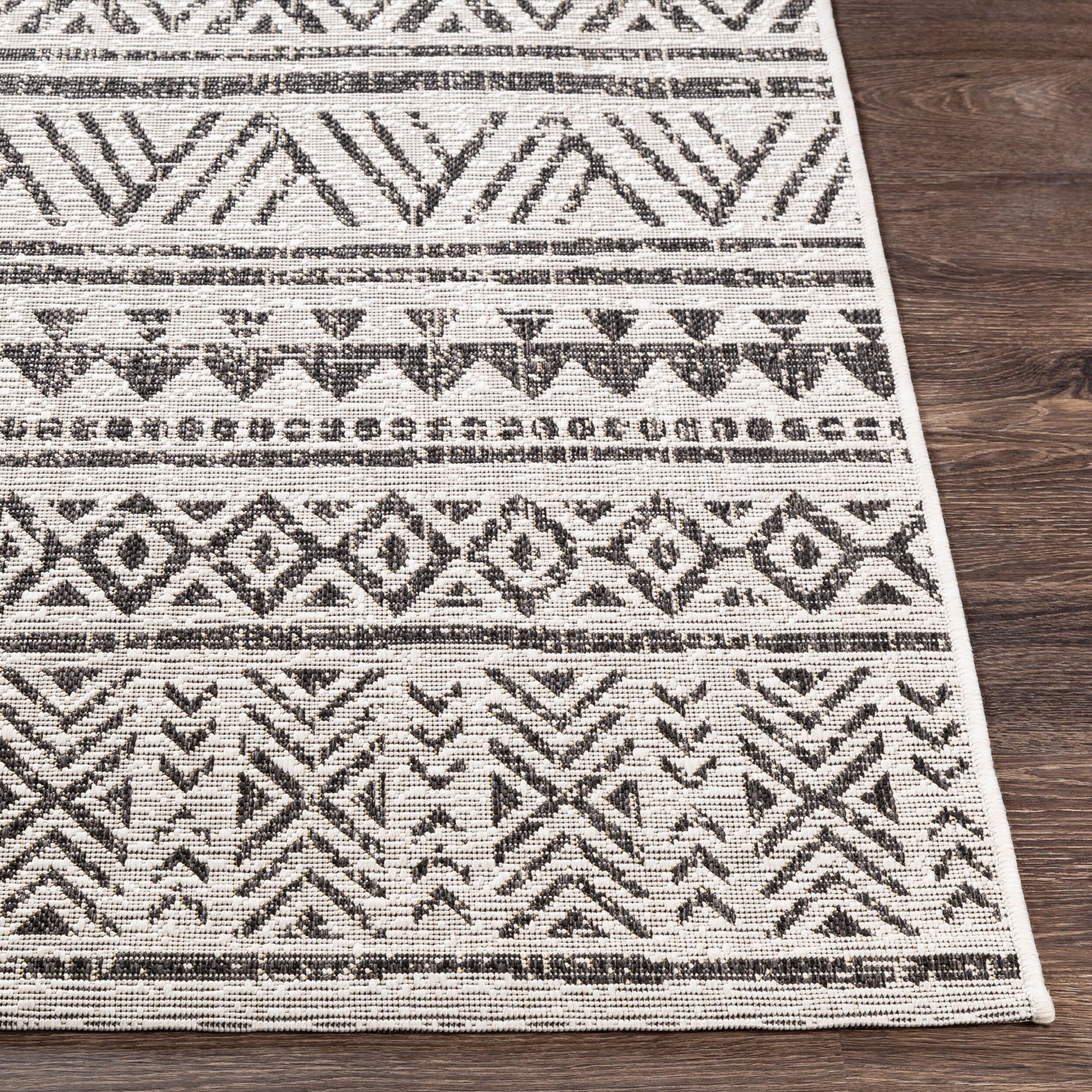 Eagean EAG-2347 9' x 12' Machine Woven Indoor/Outdoor Area Rug
