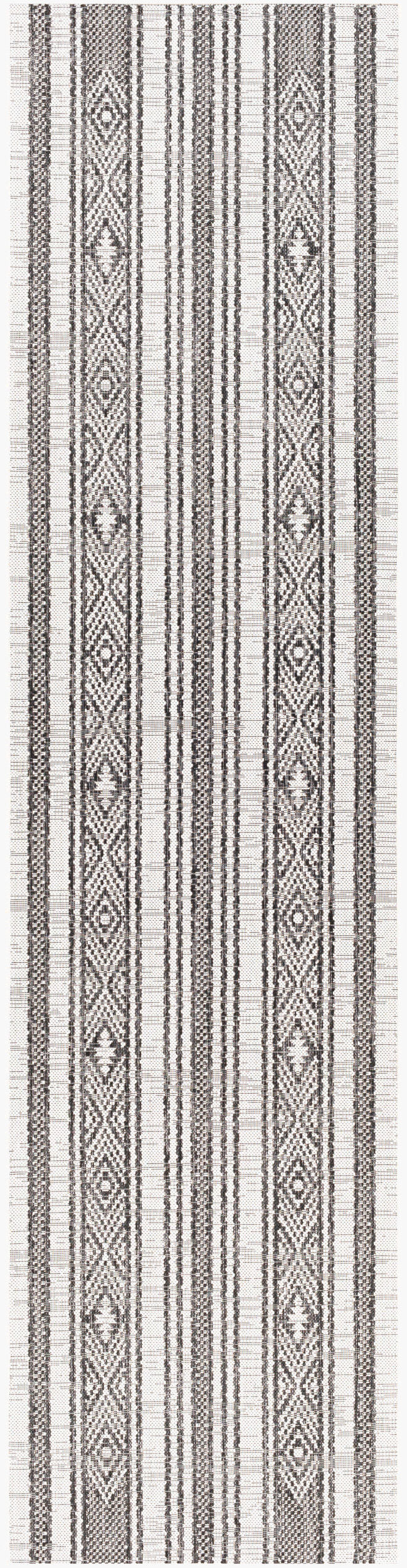 Eagean EAG-2352 10ft Runner Machine Woven Indoor/Outdoor Runner Rug