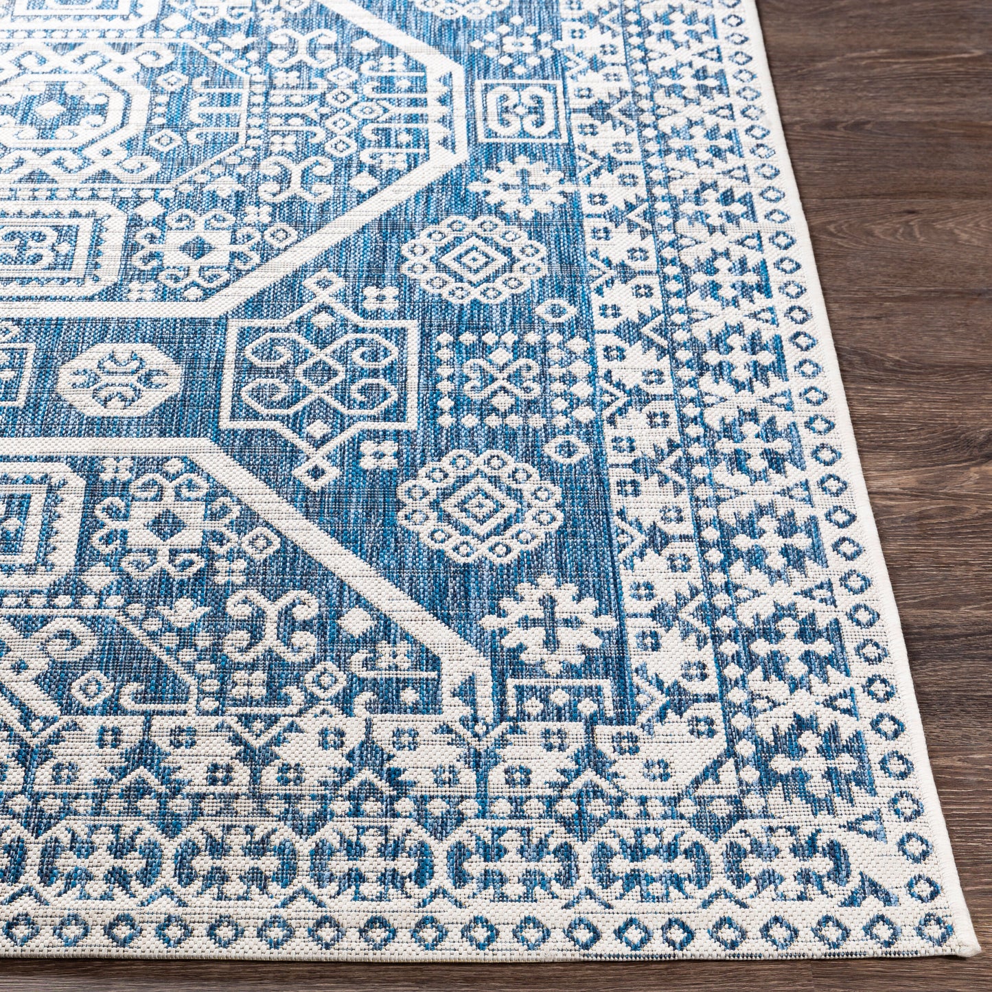 Eagean EAG-2358 12ft Runner Machine Woven Indoor/Outdoor Runner Rug