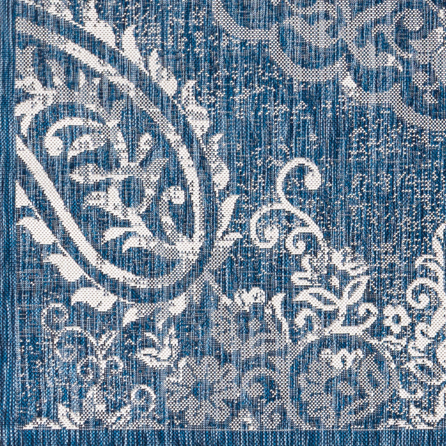 Eagean EAG-2363 8ft Square Machine Woven Indoor/Outdoor Area Rug
