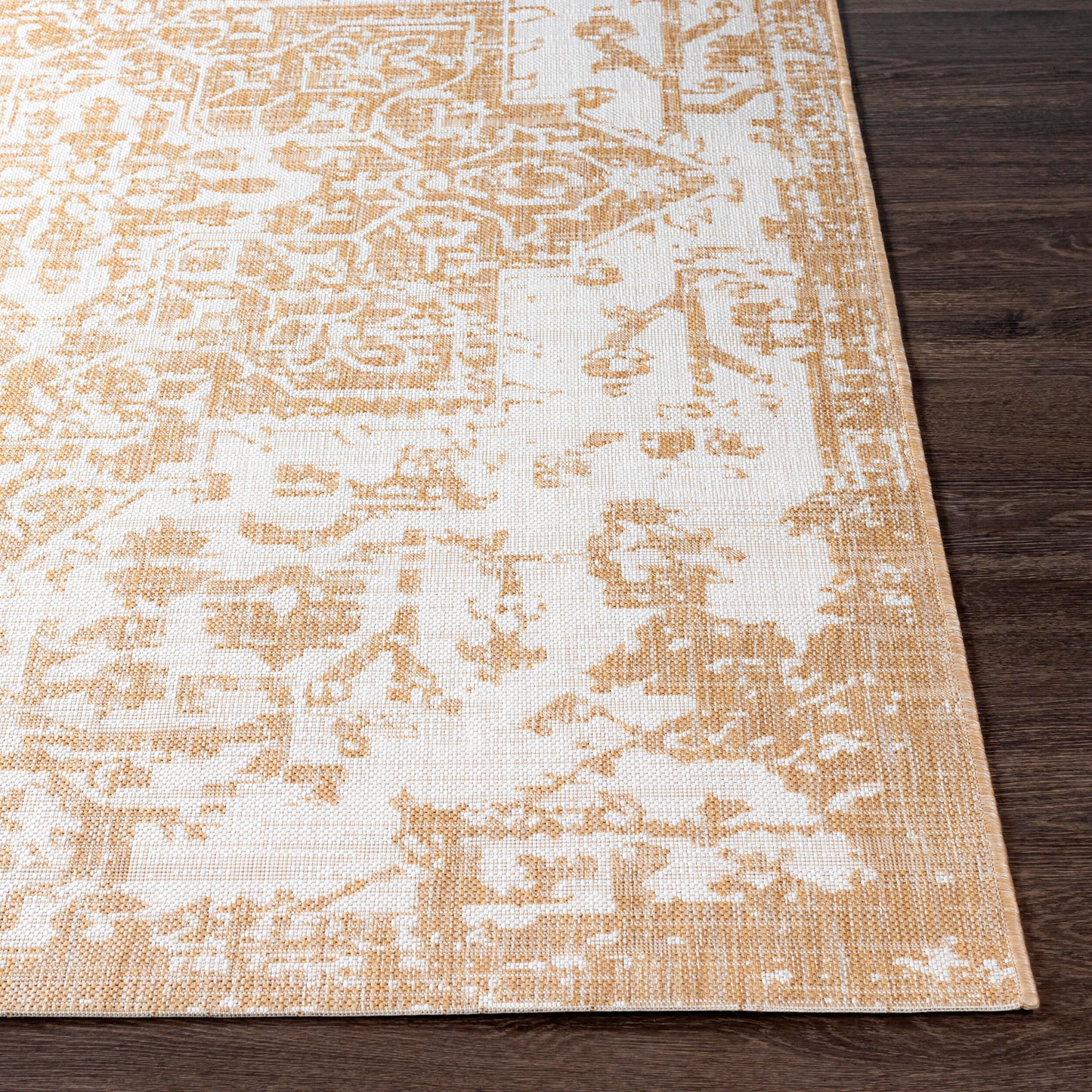 Eagean EAG-2376 8ft Square Machine Woven Indoor/Outdoor Area Rug