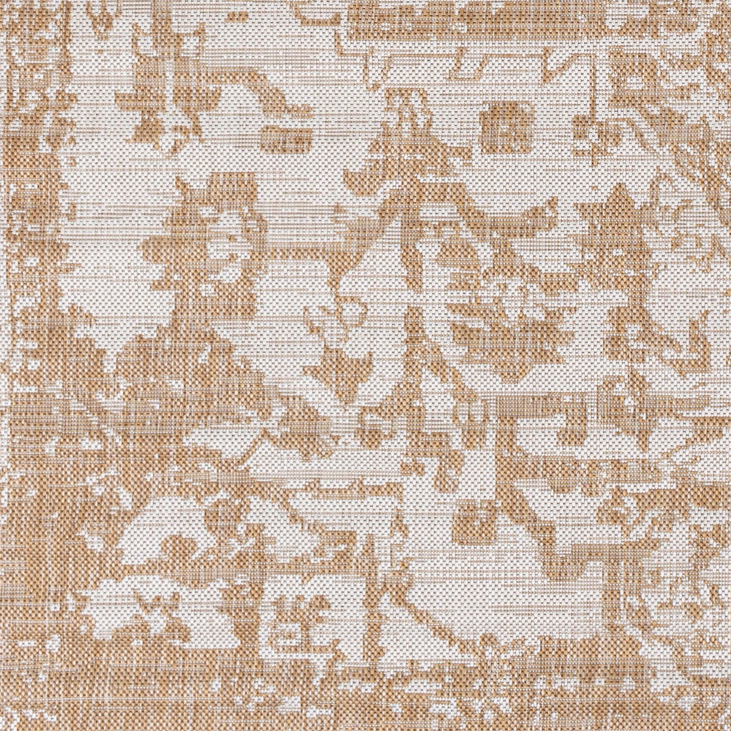 Eagean EAG-2376 8ft Square Machine Woven Indoor/Outdoor Area Rug