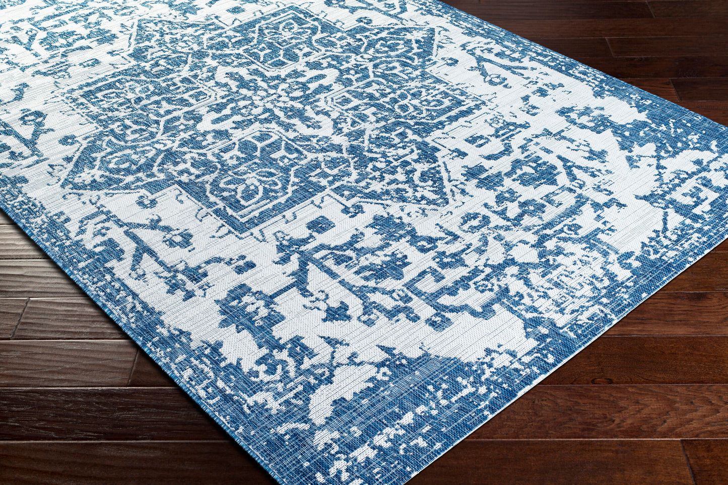 Eagean EAG-2377 6ft Square Machine Woven Indoor/Outdoor Area Rug