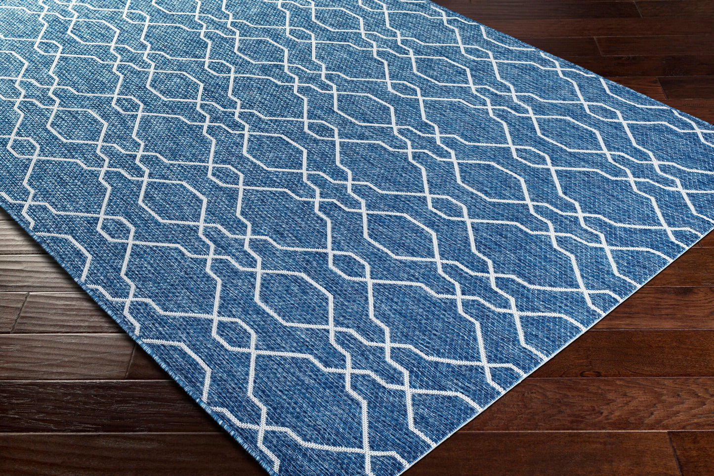 Eagean EAG-2381 6ft Square Machine Woven Indoor/Outdoor Area Rug