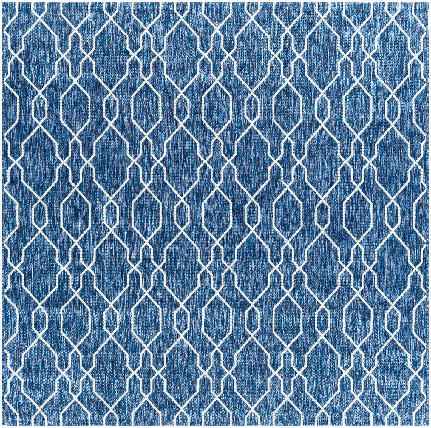 Eagean EAG-2381 6ft Square Machine Woven Indoor/Outdoor Area Rug