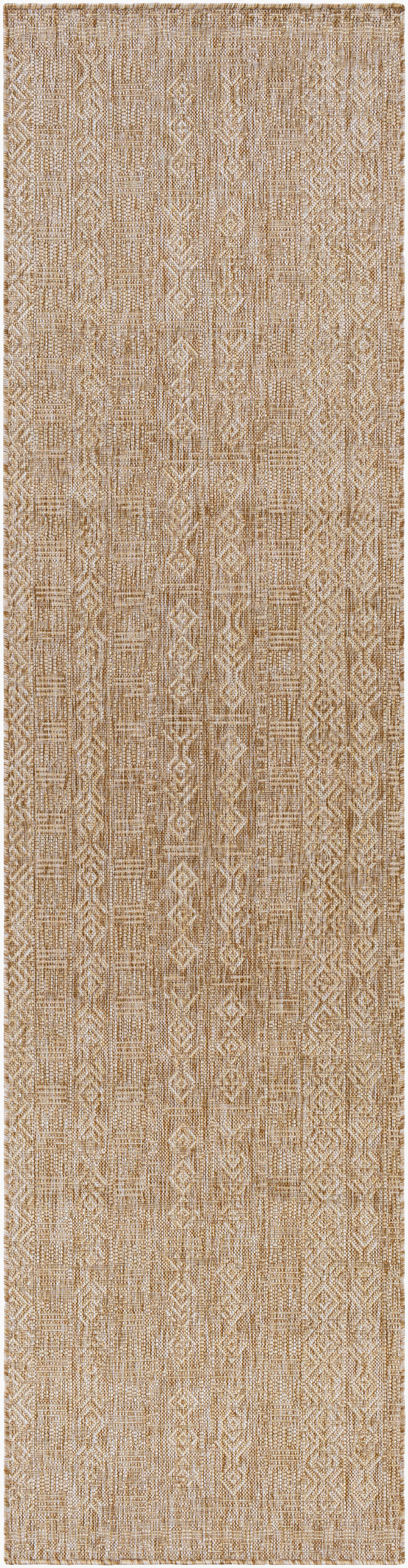 Eagean EAG-2412 10ft Runner Machine Woven Indoor/Outdoor Runner Rug