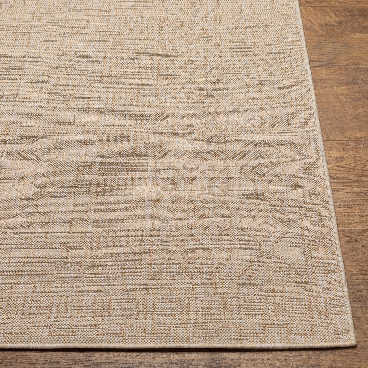 Eagean EAG-2415 8ft Square Machine Woven Indoor/Outdoor Area Rug
