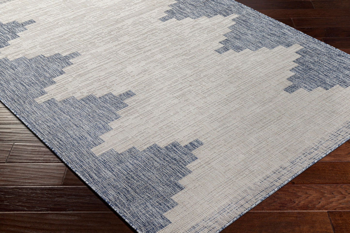 Eagean EAG-2420 5ft Round Machine Woven Indoor/Outdoor Area Rug