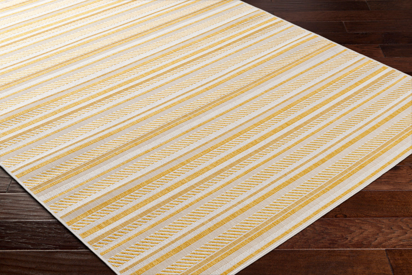 Eagean EAG-2424 8ft Square Machine Woven Indoor/Outdoor Area Rug