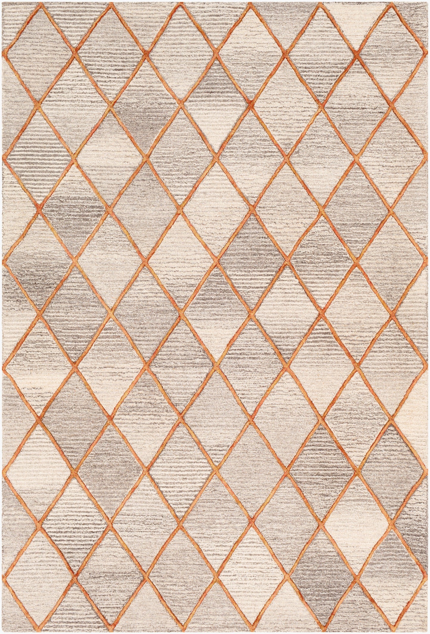 Eaton EAT-2305 5' x 7' Handmade Wool Area Rug
