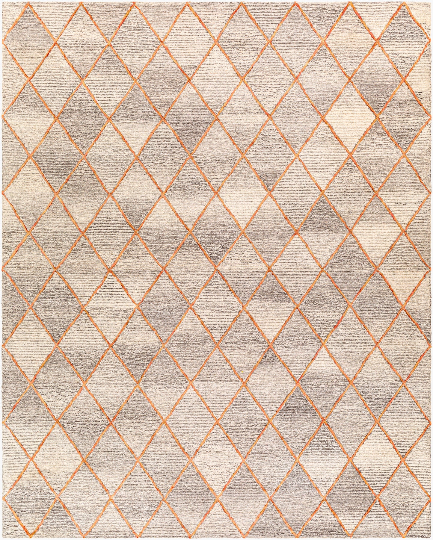Eaton EAT-2305 8' x 10' Handmade Wool Area Rug