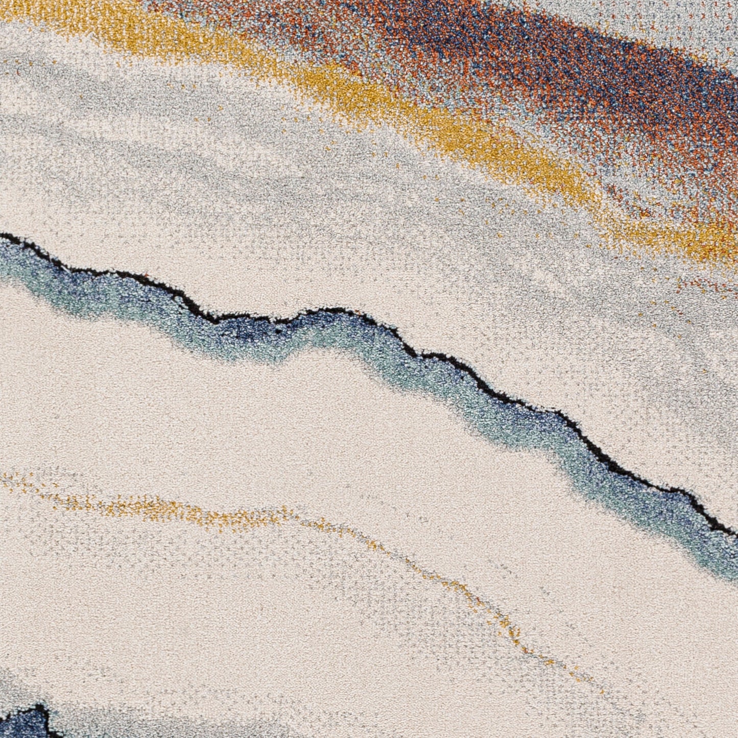 Ella ELL-2300 5' x 7' Machine Woven Area Rug