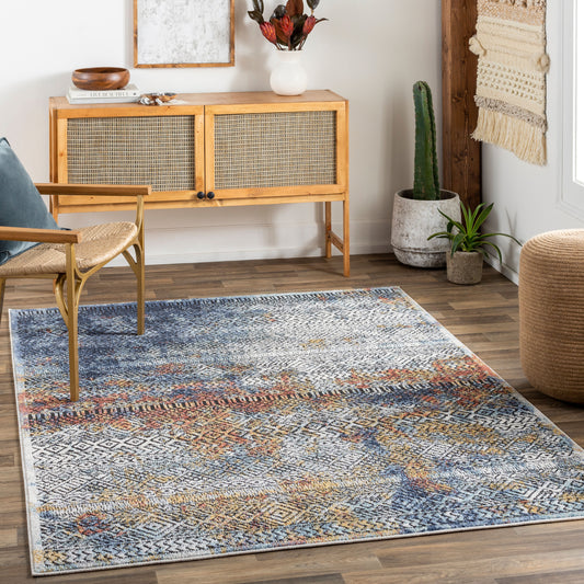 Ella ELL-2301 5' x 7' Machine Woven Area Rug