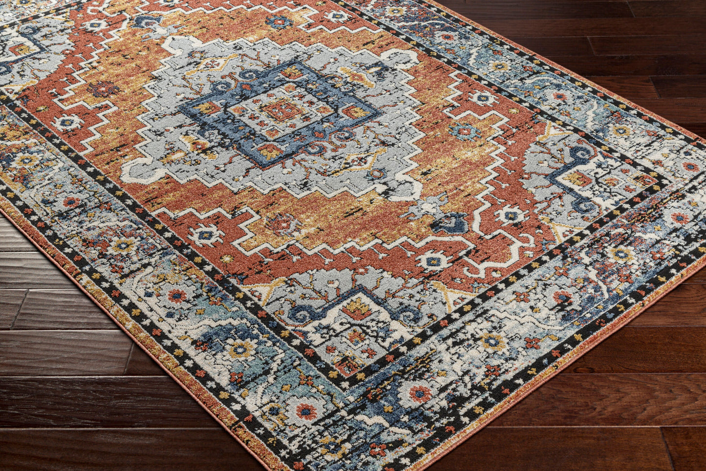 Ella ELL-2302 8' x 10' Machine Woven Area Rug